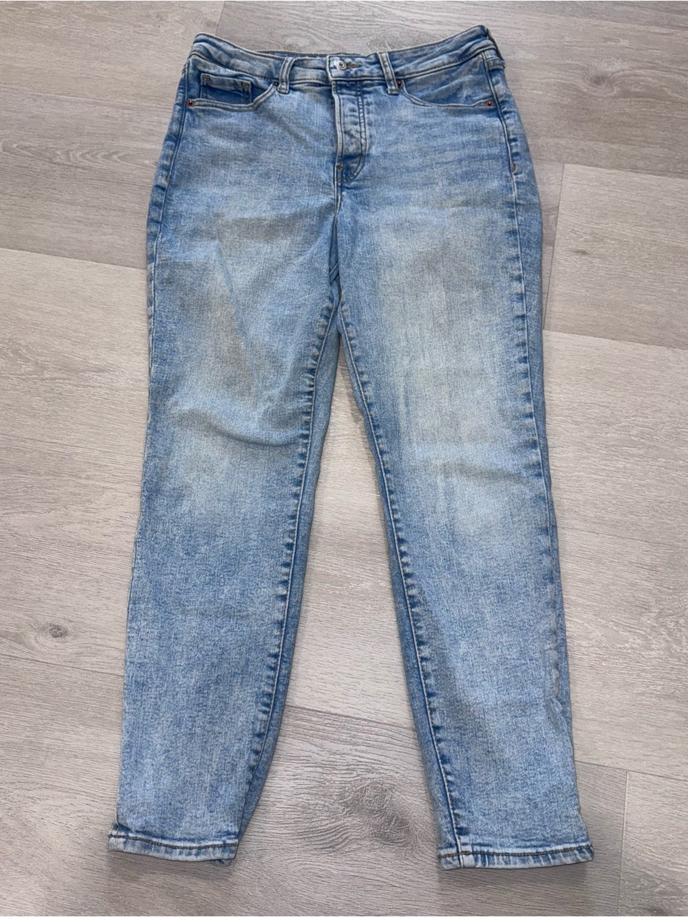 Old Navy High Rise OG Straight Ankle Jeans